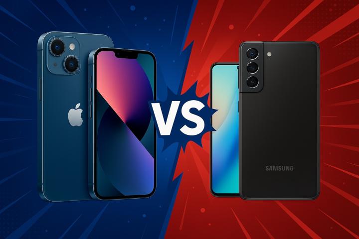 Comparatif iPhone et Samsung 2026 : design, performance, photo et prix